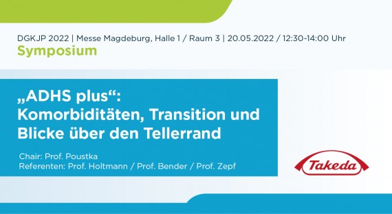Besuchen Sie unser ADHS-Symposium: Freitag, 20. Mai 2022 | 12:30-14:00 Uhr